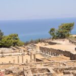 Rhodes Discovery Tour Ancient Kamiros Rhodes ruins archaeological site west coast sea view Greece